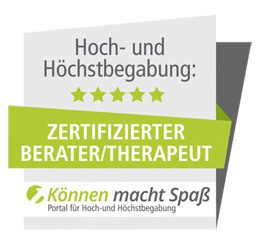 Hoch- und Höchstbegabung - Zertifizierte Therapeut*in - Können macht Spaß Portal für Hoch- und Höchstbegabung